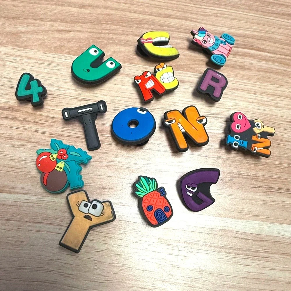 Mixed Pvc Shoe Charms‎ Lot Different Charms Fit For Croc Clog Sandals